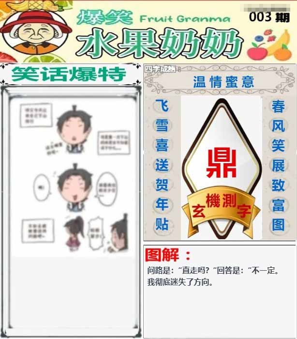 003期爆笑水果奶奶[图]